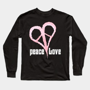 Peace and love Long Sleeve T-Shirt